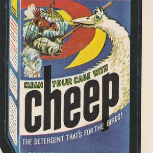 Cheep – 1979 Wacky Packages Sticker