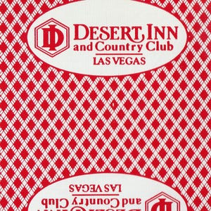 Vintage Desert Inn Las Vegas Casino Used Playing Cards – Frank Sinatra Era Collectible Deck