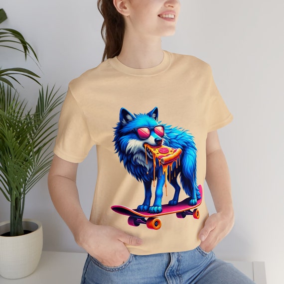 Wolf t shirt hipster sales