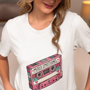 Vintage Cassette Tape T-Shirt - Retro 80s 90s Music Lover Tee, Fun Mixtape Design, Unisex Graphic Shirt, Perfect Gift, Nostalgic Audio Top