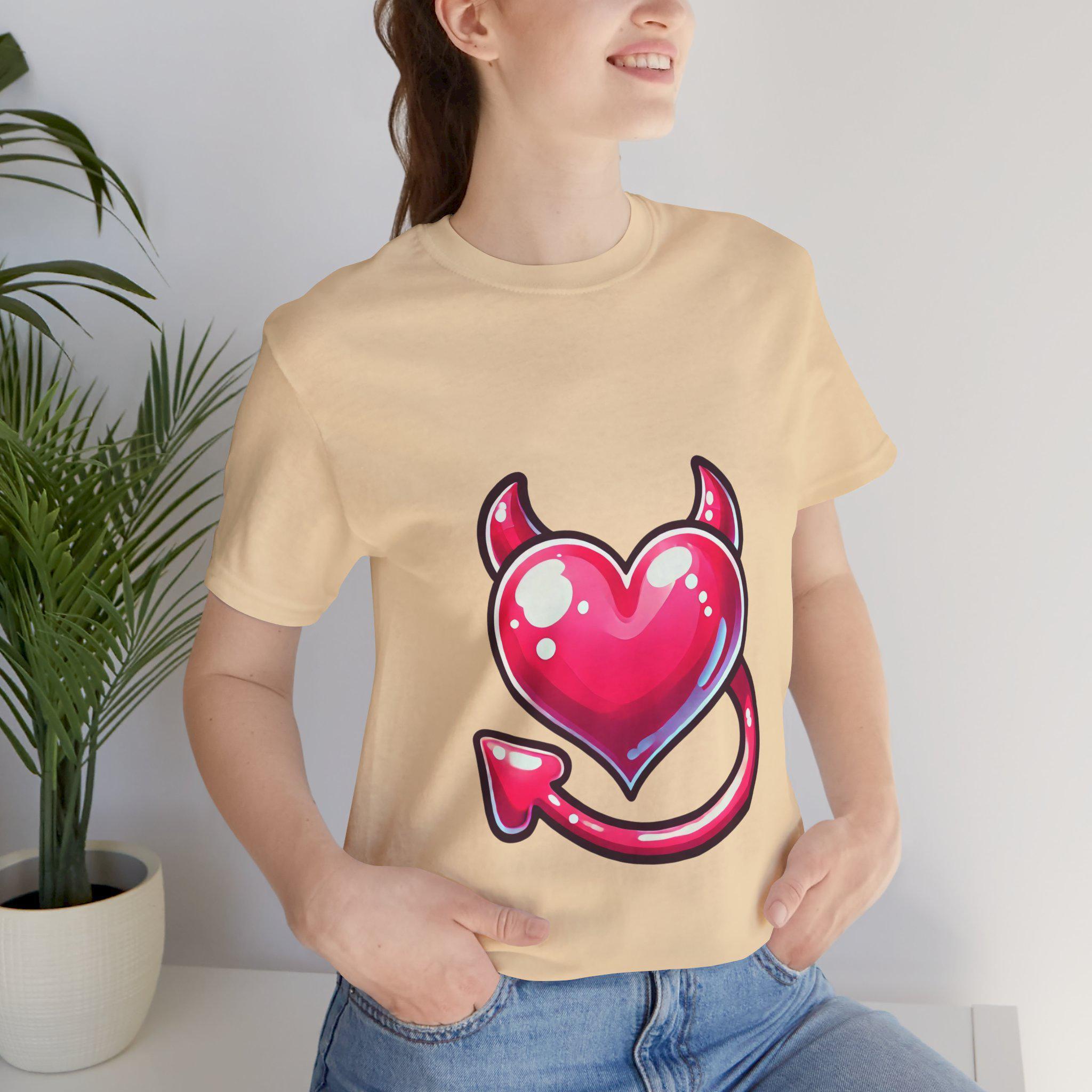 SHE DEVIL HEARTちびtee SHE DEVIL HEART刺繍 チビTシャツ|HYSTERIC GLAMOUR WOMEN | HYSTERIC