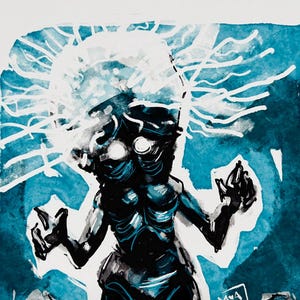 Celestial Emissary - Premium Art Print