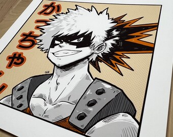 Bakugo - Premium Art Print