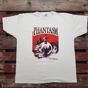 Sale I119 Phantasm movie music poster Vintage NATURAL color Men&#39;s T-Shirt Size XXL
