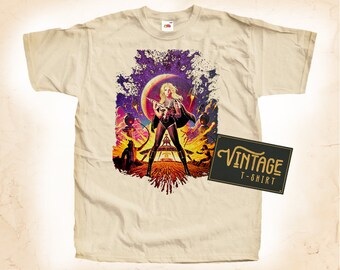 T-shirt Vintage Barbarella 1968 Jane Fonda - Blanc Et Coloré - Du S Au 5XL - Unisexe Avec étiquettes