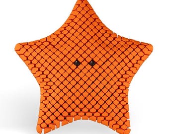 Betsie The Bat Sea Star 3D Printed Articulated Fun Fidget, Super Smooth Sensory Flexi Toy, Cute Sea Creature Gift