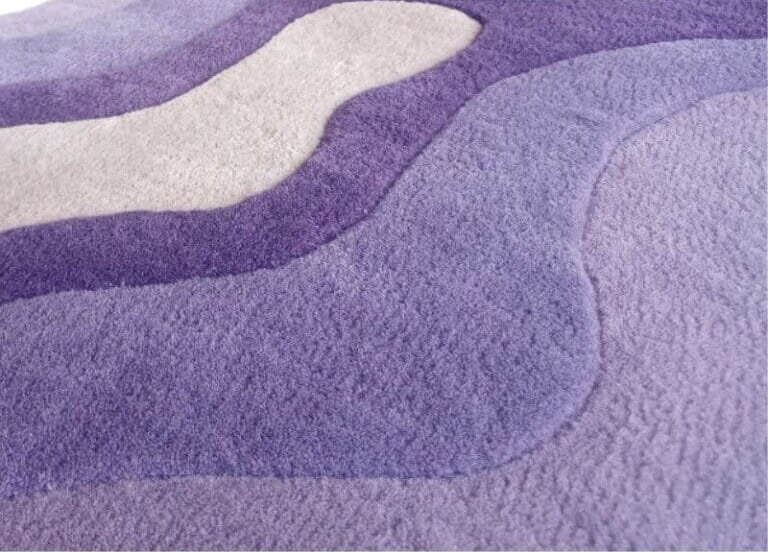 Irregular Amoeba Rug, Modern Minimalist Designer Rug, Throw Rug Living ...