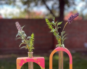 vase à fleurs, vase à système de propagation