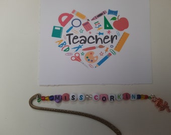 Personalised teacher bookmarks