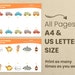 40 Pages Matching Activity Game Bundle - Sorting Matching Game ...