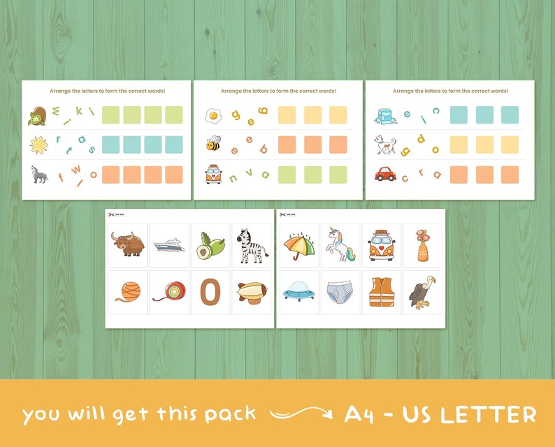Alphabet Busy Book - Educational ABC Busy Book for Toddler - Letter ...