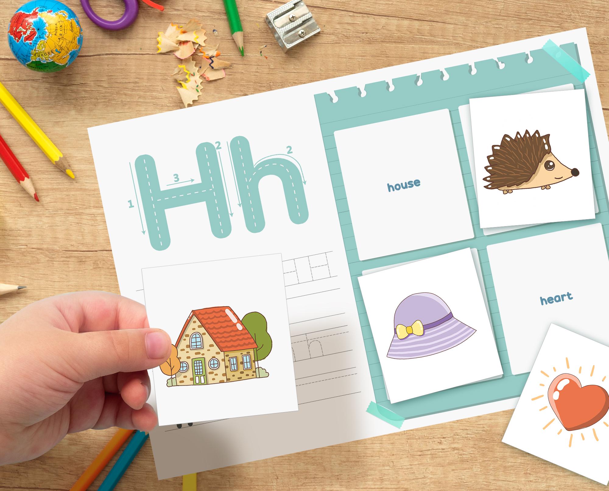 Alphabet Busy Book - Educational ABC Busy Book for Toddler - Letter ...