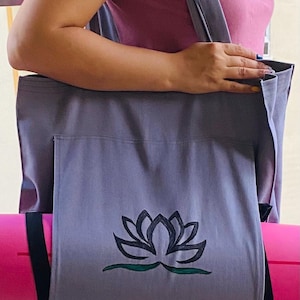 Yoga Tote Bag,Yoga Mat Bag,Yoga Bag,Sport Bag,Linen Yoga Bag,Custom ,Pilates Bag