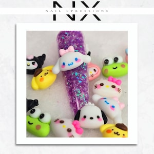 Kawaii Kitty & Friends Nail Charm