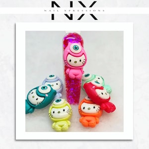 Monster Kitty Kawaii Nail Charm