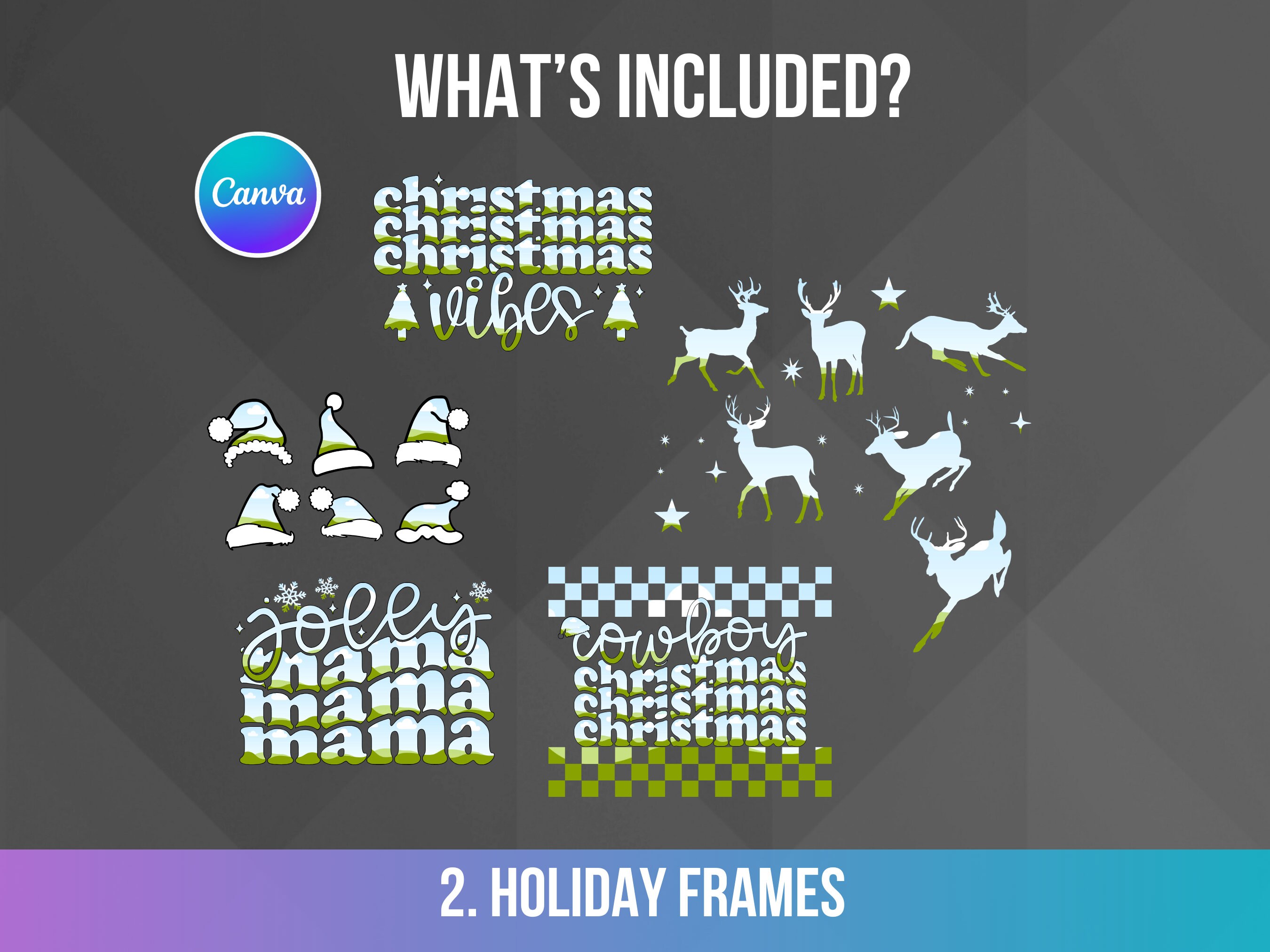 ENTIRE STORE Mega Bundle, Editable Canva Frames Template, Drag and Drop ...