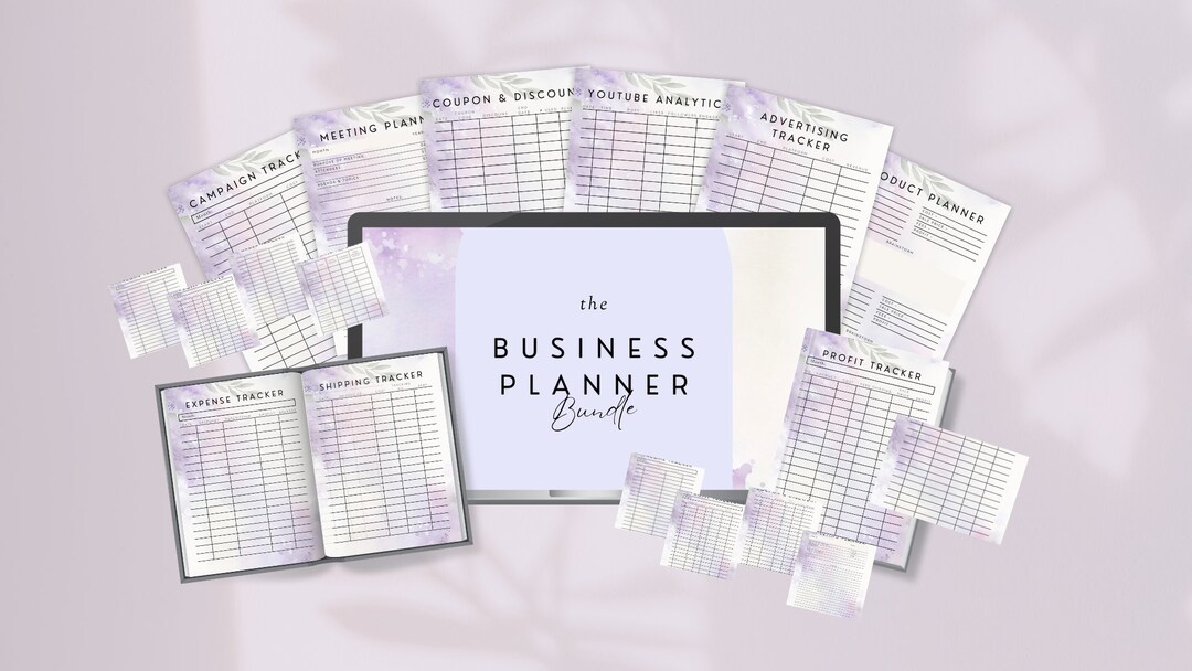 Business Planner Printable Small Business Plan Template - Etsy