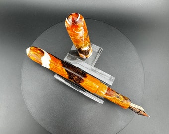 Pumpkin Pie Delight Bespoke Fountain Pen