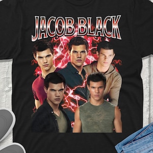 Jacob Black Twilight Saga Shirt clothing Funny twilight merch Tee Silly Meme Shirt Weirdcore Humor Unique Gift Idea Trendy clothing