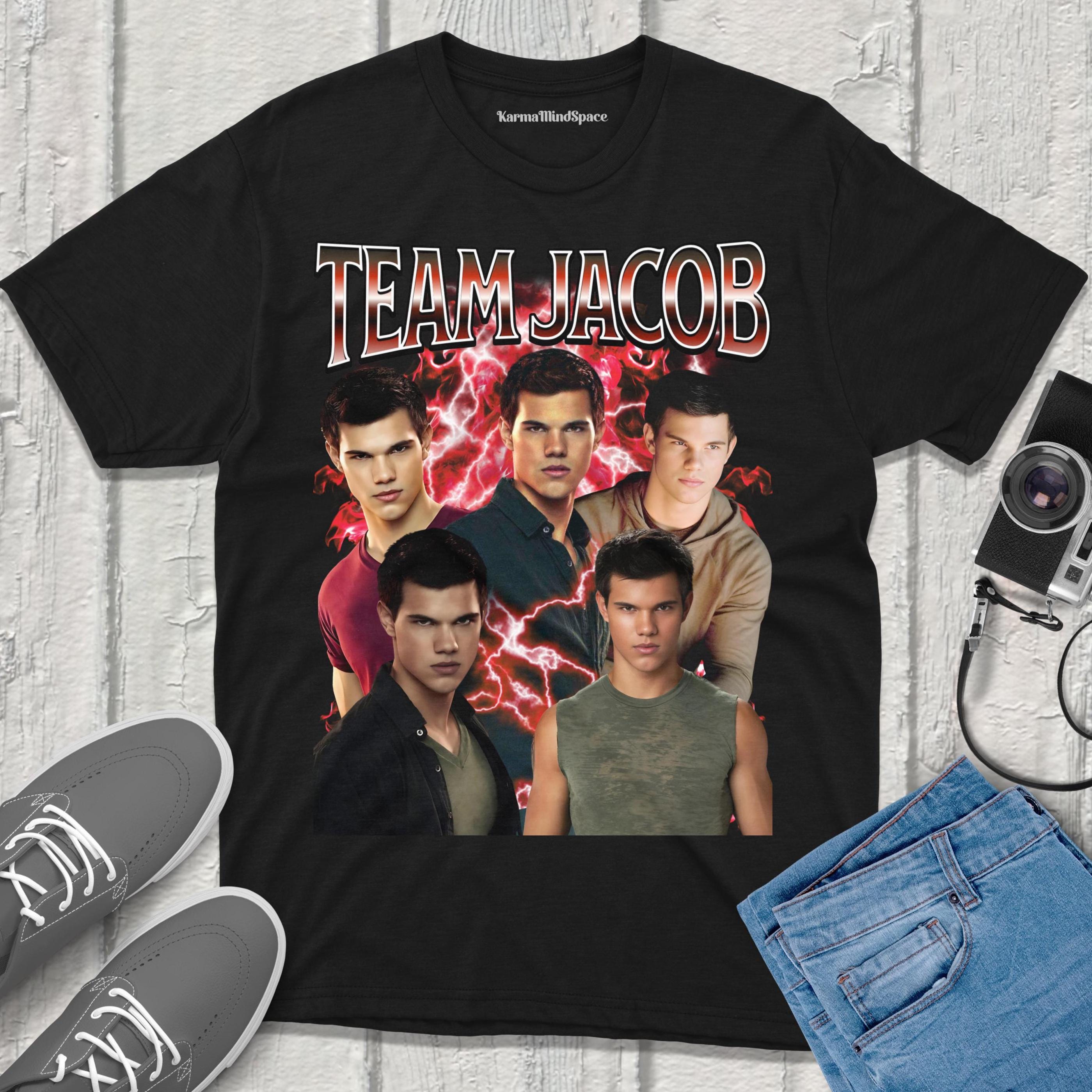 Team Jacob Twilight Saga Shirt, Funny Meme Tee - Etsy Israel