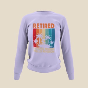Retired Funny, Unisex Heavy Blend™ Crewneck Sweatshirt