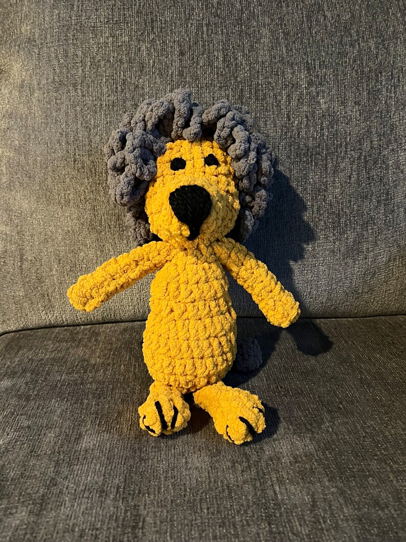 Leo the Lion Lovey Etsy