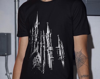 Gothic Cathedral Unisex Graphic Shirt