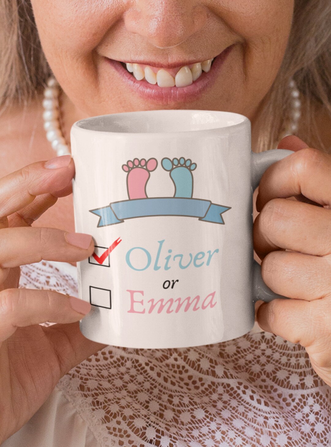 Sweet Babie Shower Gifts Personalized Baby Shower Cup Etsy