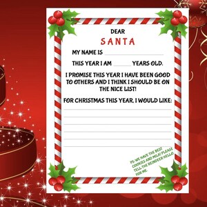 Carta a Papá Noel Descarga digital