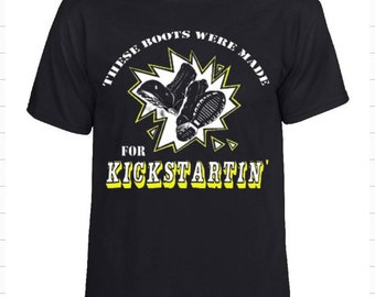 Estas botas se hicieron para la camiseta Kickstartin. Vespa, Lambretta, Scooterboy, Scooterist, Scootering, Mod, Punk, Skinhead, Dr. martens