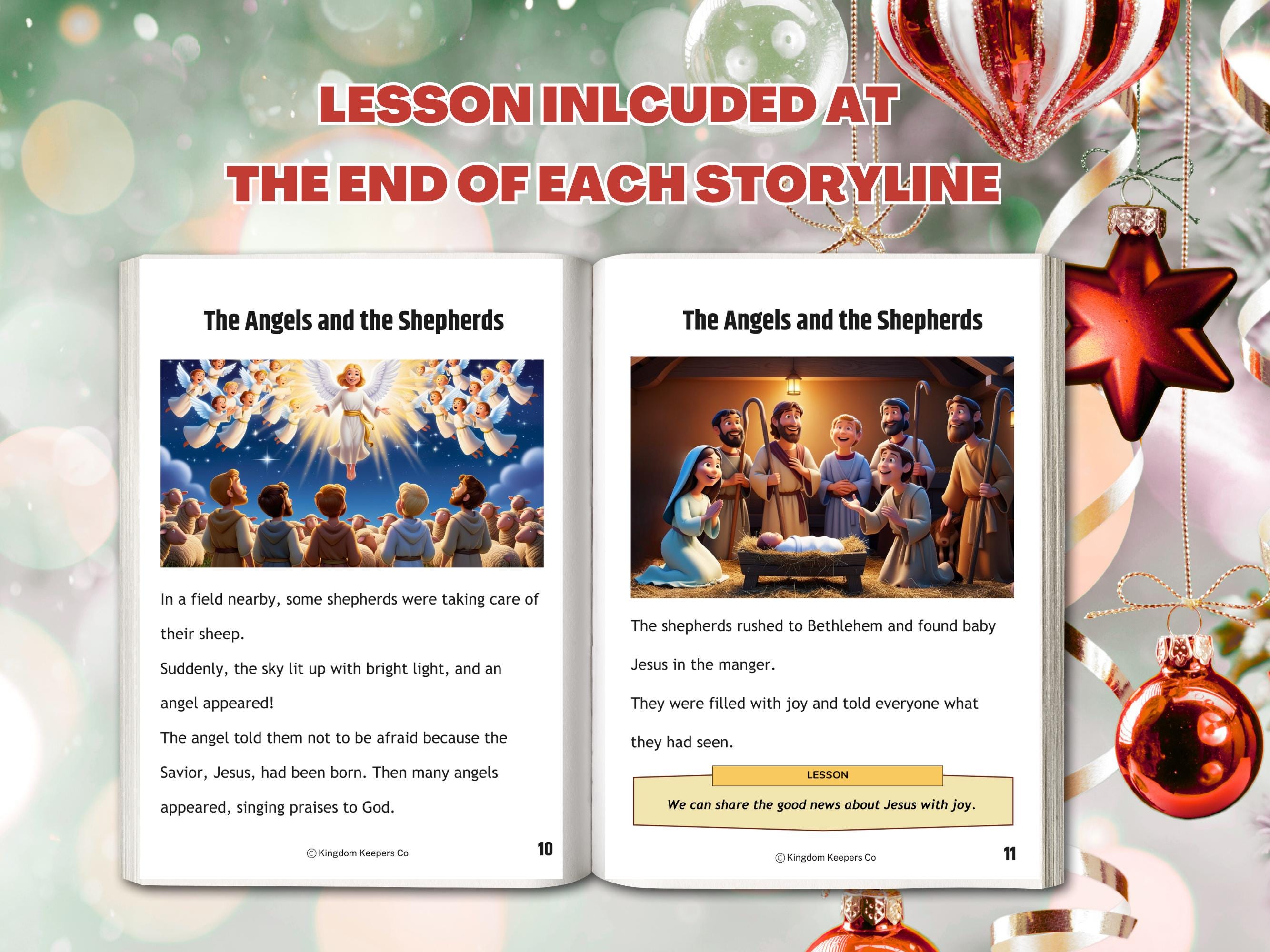 The Christmas Story of the Bible, the Christmas Story Printable, Birth