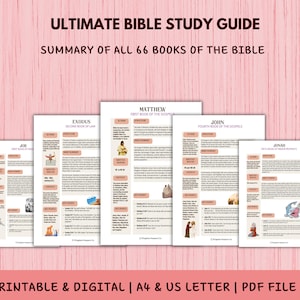 bible printable summaries,  bible study guide,  inductive bible study guide, bible study cheat sheets, bible book review, old-new testament