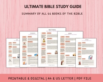 bible printable summaries,  bible study guide,  inductive bible study guide, bible study cheat sheets, bible book review, old-new testament