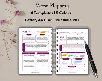 Verse Kartierung Bibel Studien Journal, Verse Abbildung Journal, Verse Abbildung Journal, Verse Karte Journal, Verse Abbildung Goodnotes, Verskarte