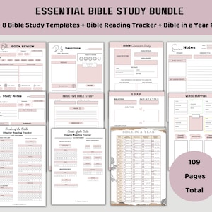 bible inductive, modèle de notes de sermon, vérification de la lecture de la bible, cartographie des versets, étude biblique de la méthode du savon, étude des personnages de la bible, étude de la bible temporaire