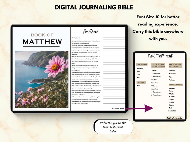 Kjv Bible Goodnotes, Bible Journaling Goodnotes, Goodnotes Bible Study ...