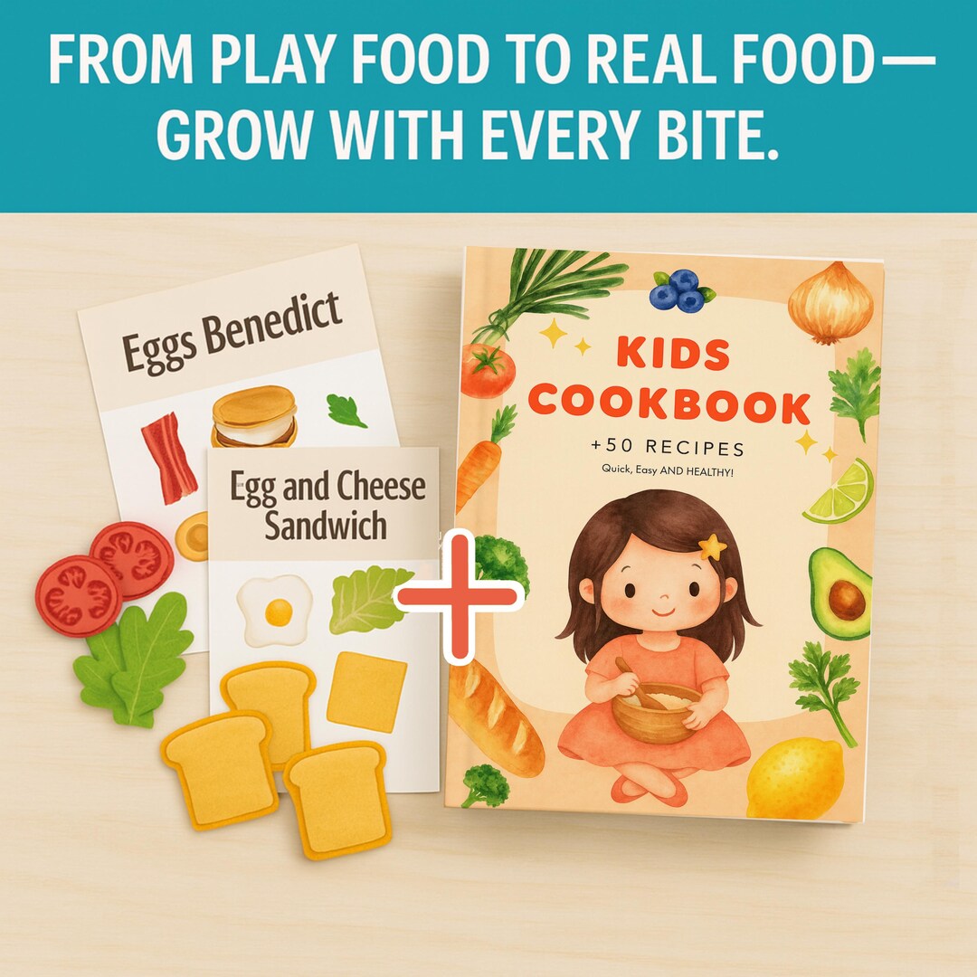 Visual Recipe Card for Toddler Beginner Cooking Activity Picture-based ...