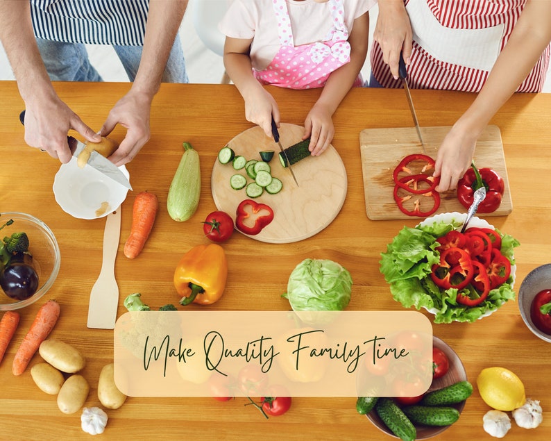 Visual Recipes Picture Recipes Kids Cookbook Digital Cookbook Cooking with Kids Easy Recipes for Kids Children Cookbook Learn to Cook Kitchen Skills Family Cooking