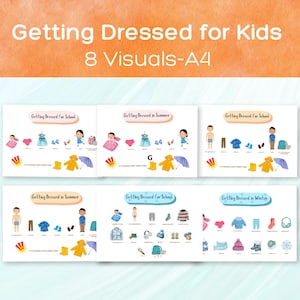 Guide de s'habiller Carte météo imprimable Apprentissage préscolaire Routine quotidienne visuelle Impressions éducatives Montessori PDF