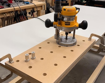Mft Router Jig Dog Hole/mft Routing Template - Standard 96mm Spacing - Etsy