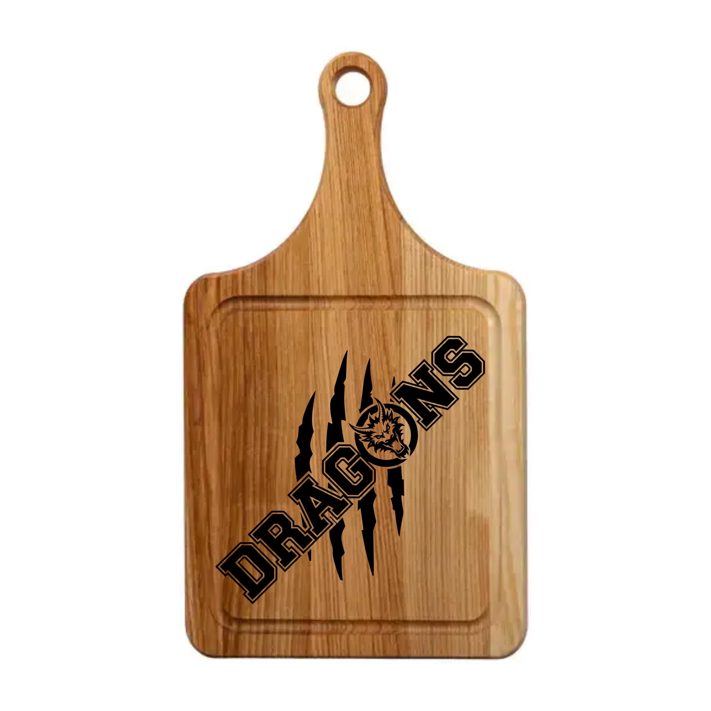 Dragons Varsity SVG, College Mascot Laser Cut, School Team Glowforge ...