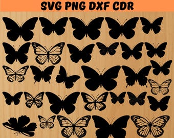Butterfly SVG, Butterfly Bundle SVG Files, Butterfly SVG Layered, Butterfly Files for Cricut, Butterfly Clipart, Butterflies Svg, Silhouette