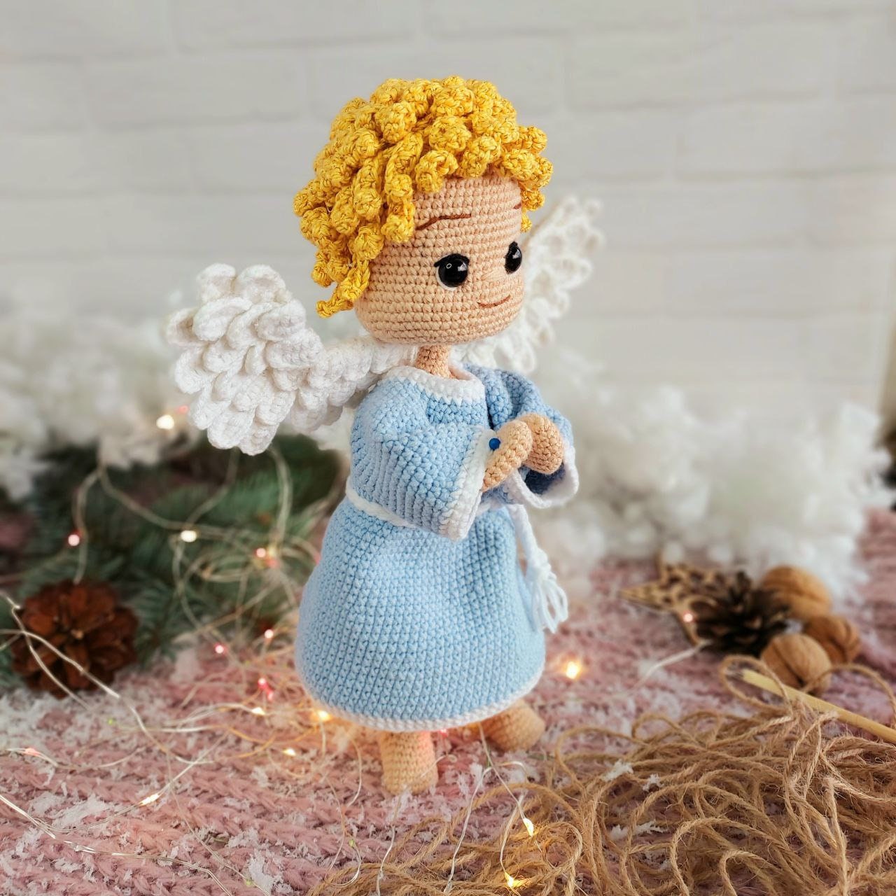 Crochet Angel Boy Doll Pattern, Amigurumi Toy (PDF Pattern) - Etsy