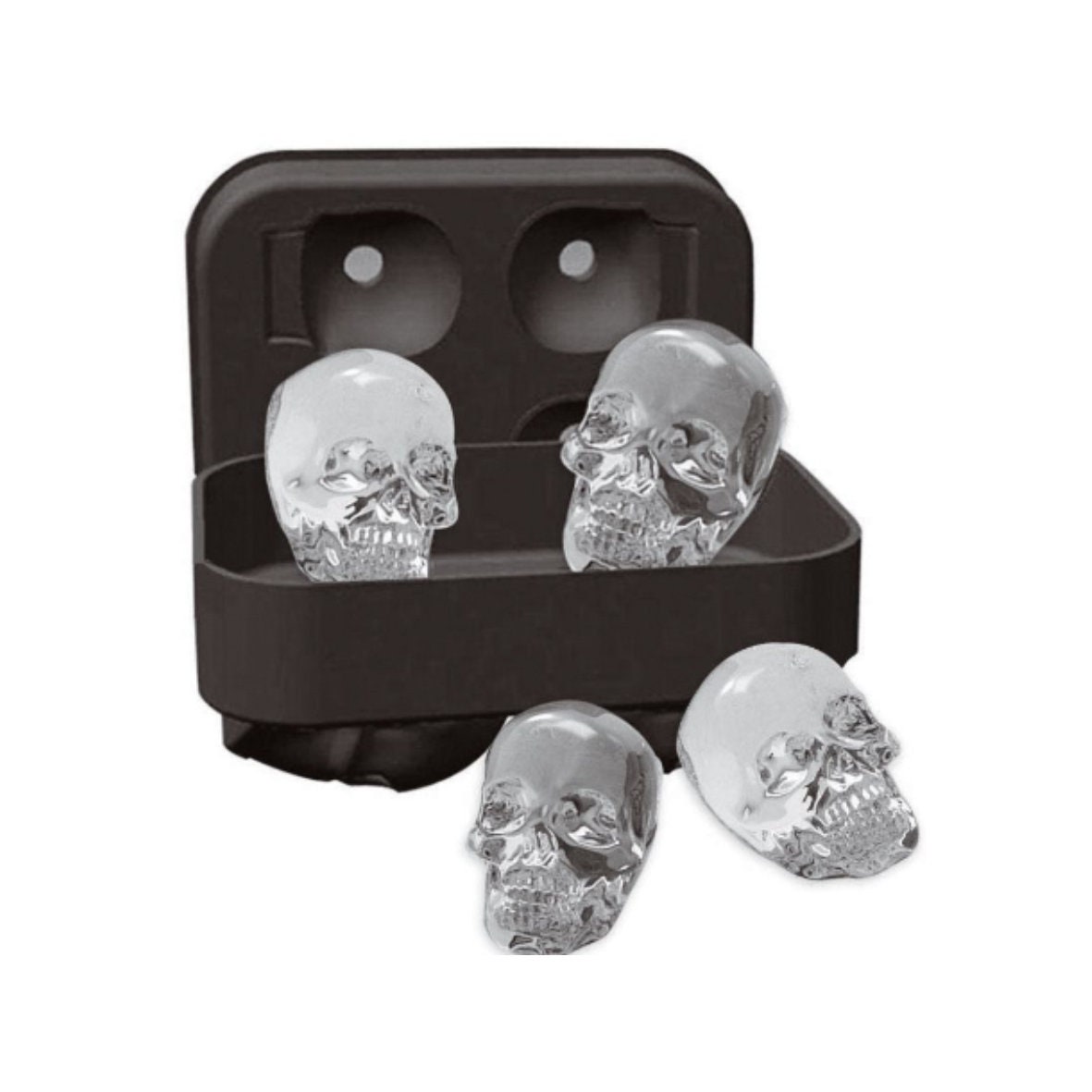 Extra Large 3D Skull Ice Cube Mold Silicone Ice Molds for Whiskey Skull Ice  Cube 711181281194