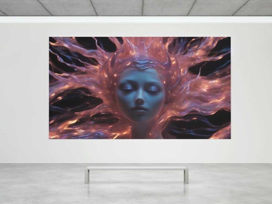 Celestial Elegance: Digital Art Trio Cosmic Luminescence of Celestial ...