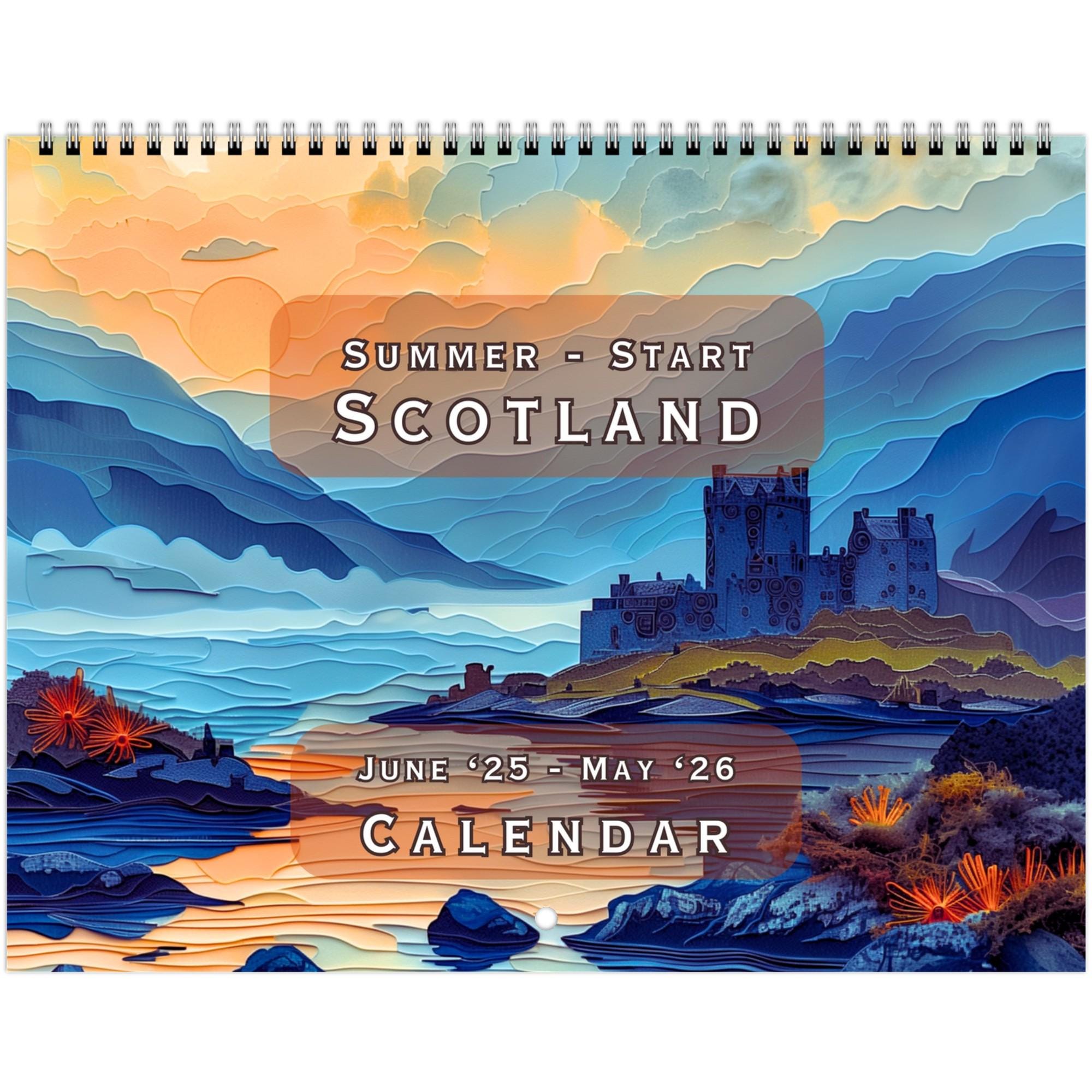 最も信頼できる Scotland Calendar - Etsy Canada 輸入版カレンダー
