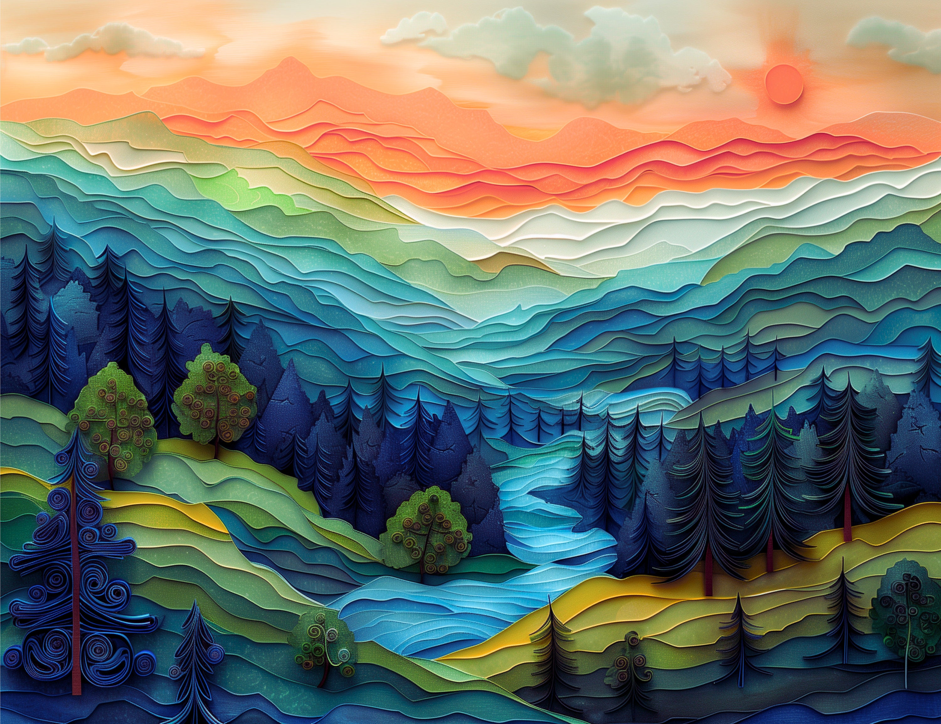 Papercut Pennsylvania 2025 Wall Calendar 11 X 8.5 Etsy