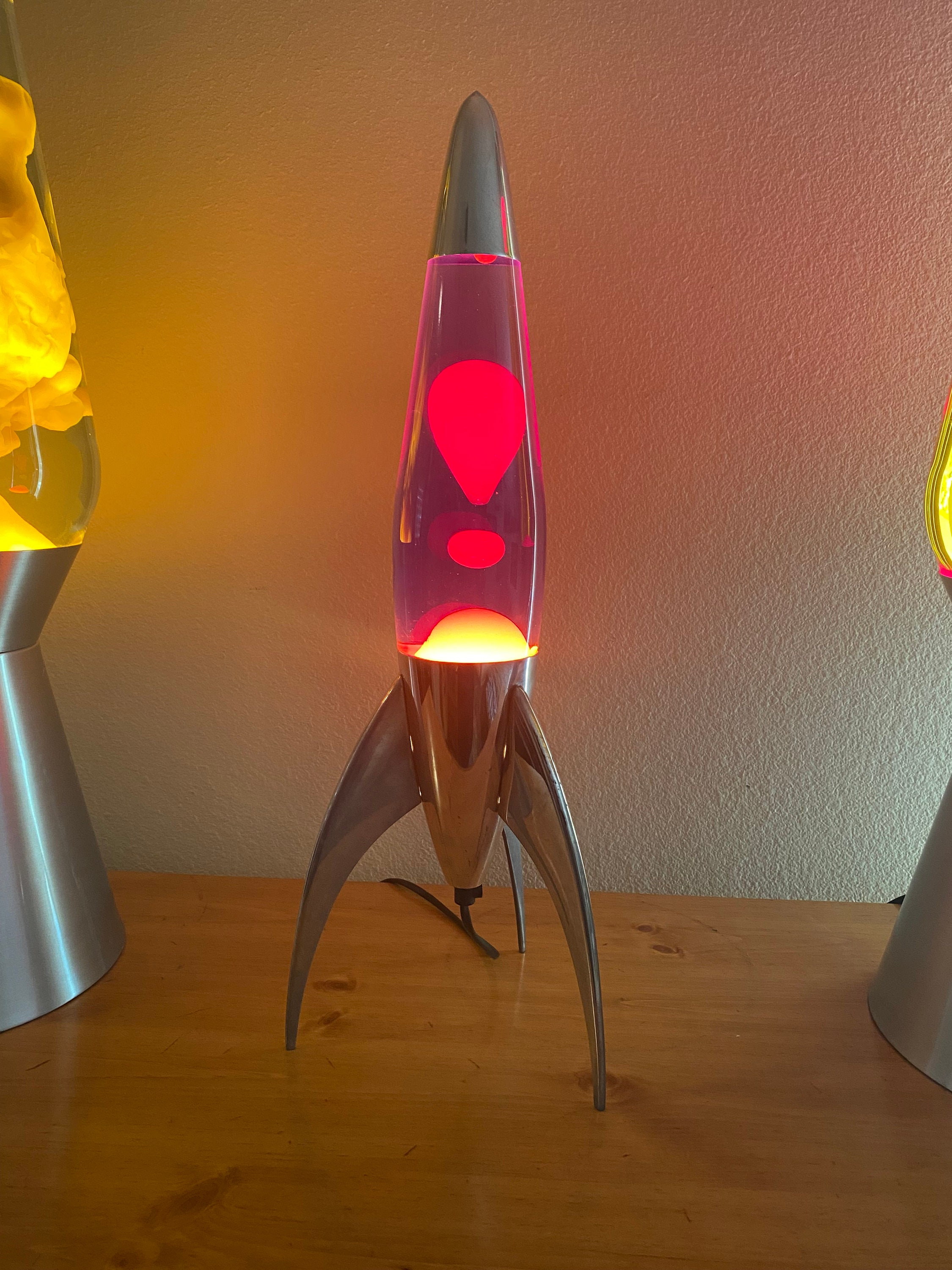 Rocket Lava Lamp - Etsy