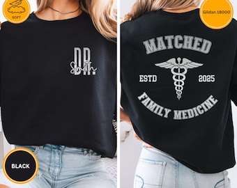 Residency Match Day Gift 2026 Sweatshirt, Medical Student Gift, Future Doctor Sweater, Residency Celebration Shirt, Unisex Doctor Apparel