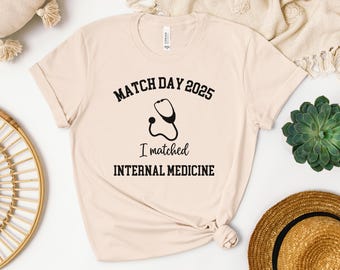 Match Day Shirt, Custom 2026 Match Day Residency T-shirt Gift for Medical School students, Future Doctors Men Women Unisex Short Sleeve Tee